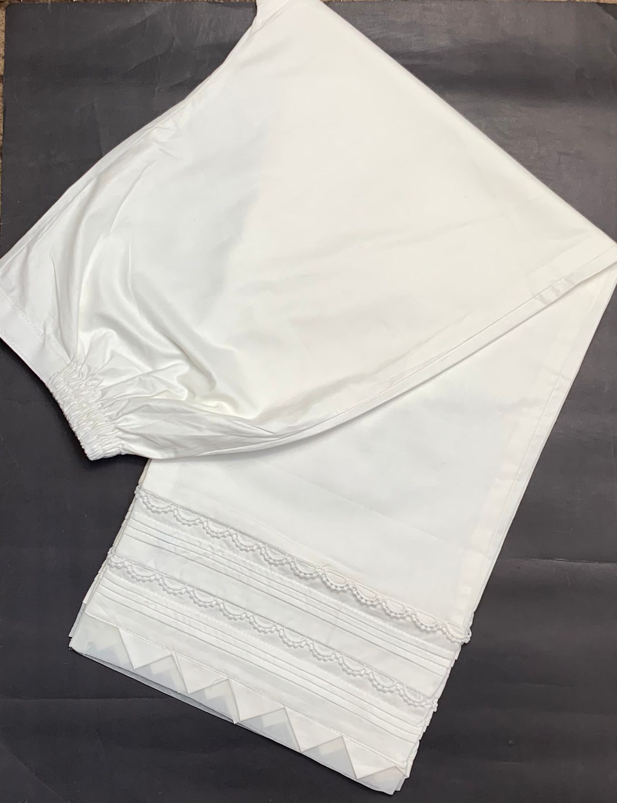 Organza 6 Plates Plazo