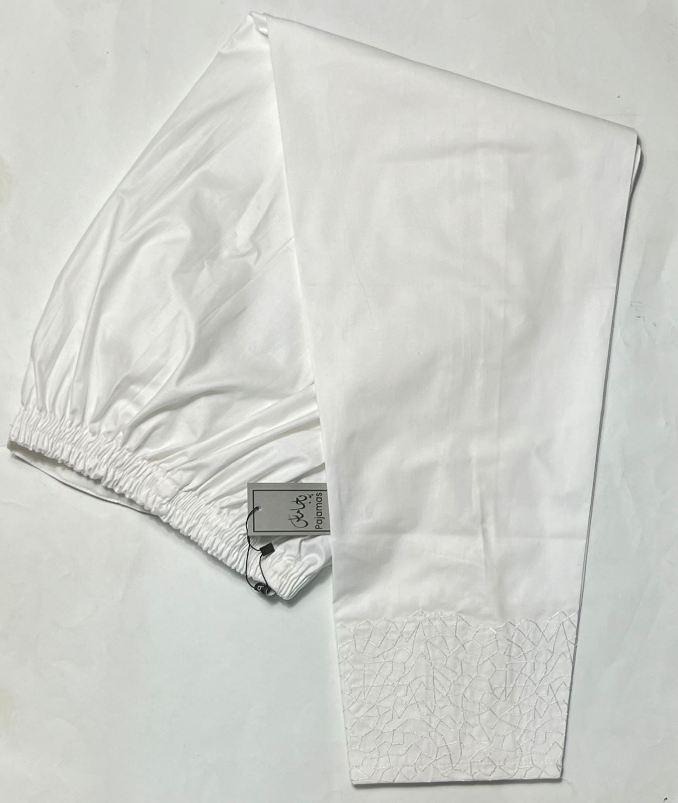 Embroidery Straight Pant