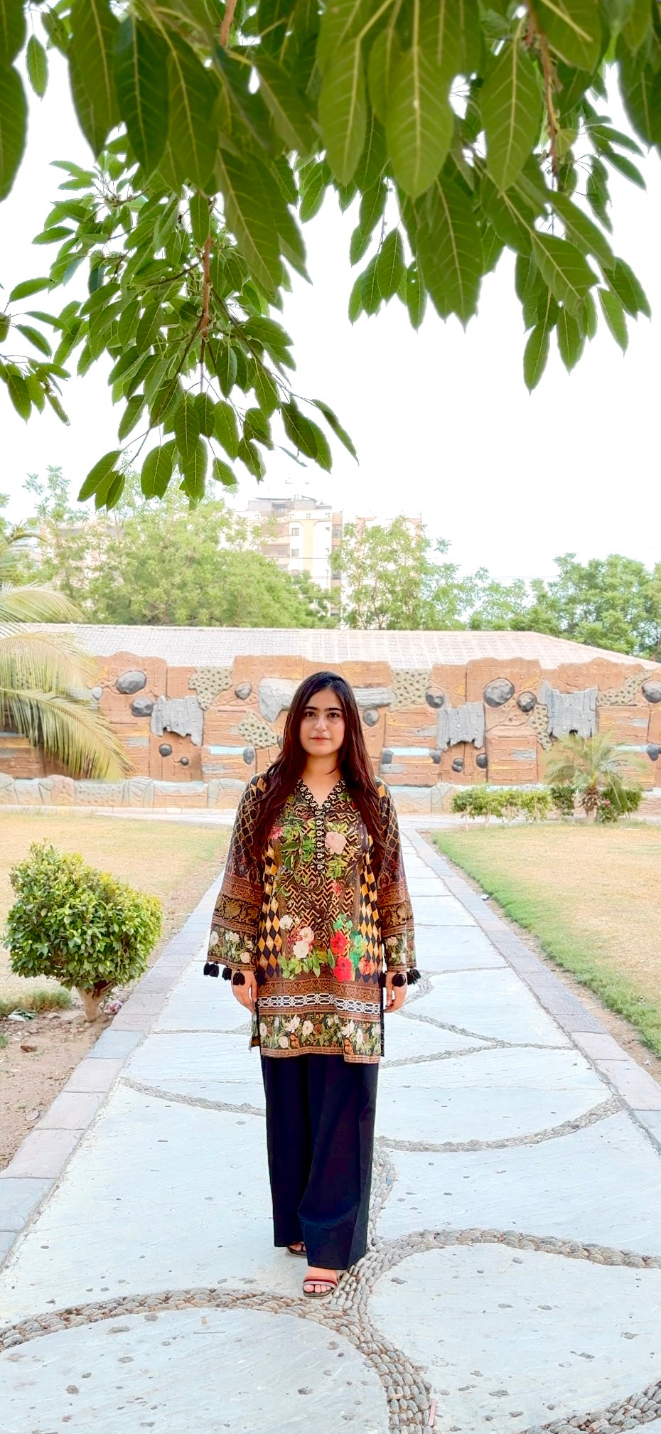 Farshi Shalwar (Black)