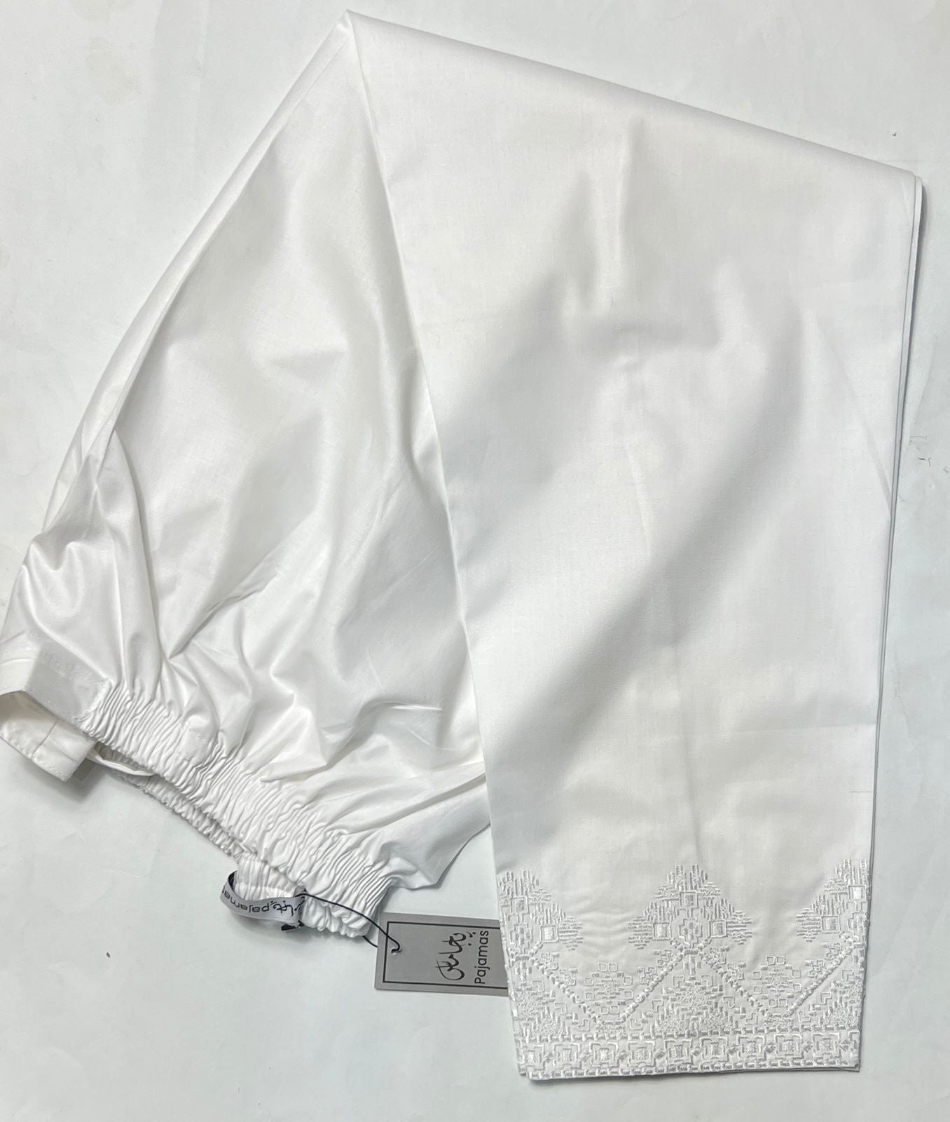 Embroidery Straight Pant