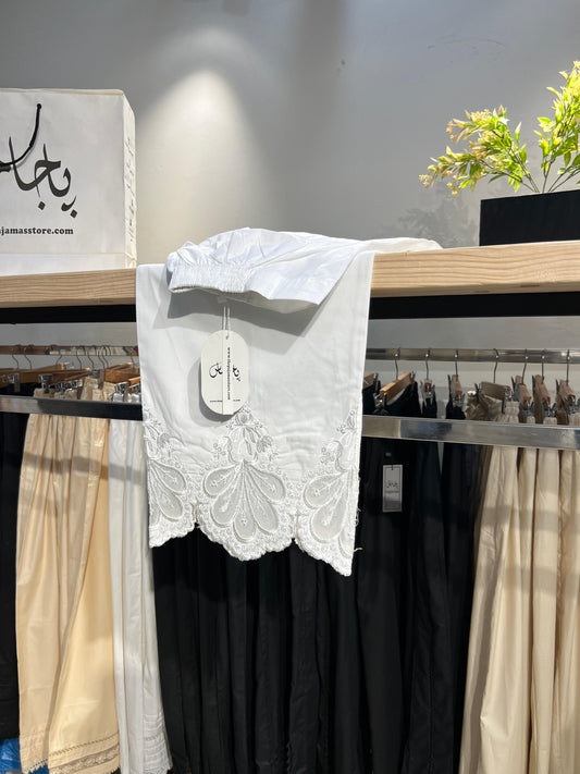 Fancy Flower Embroidery Palazzo